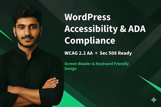 audit and fix your wordpress website for wcag 2 2 aa and ada accessibility