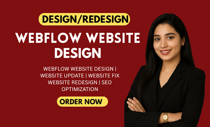 Design or develop a stunning webflow website figma to webflow webflow ...