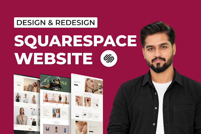 create beautiful modern squarespace website design or squarespace migration
