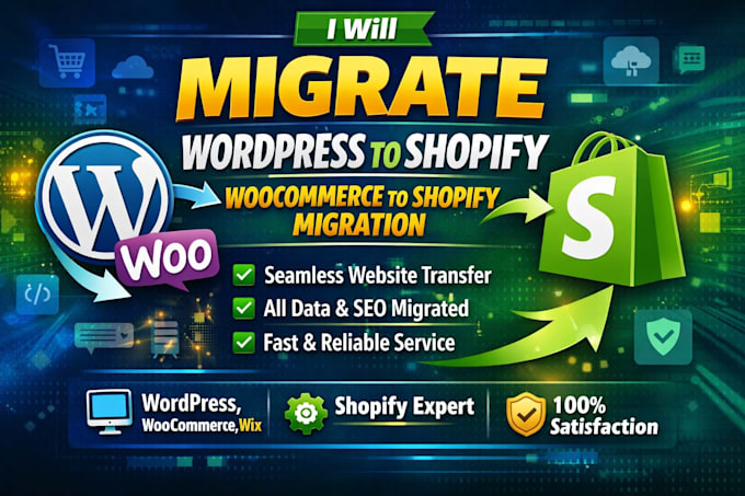 migrate wordpress to shopify woocommerce to shopify migration