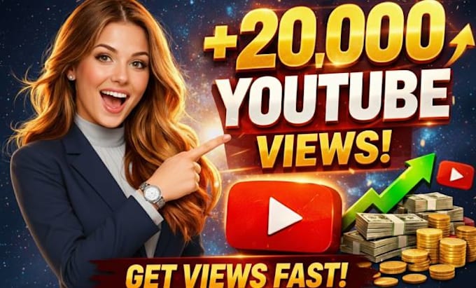 provide in your channel 20,000 youtube views