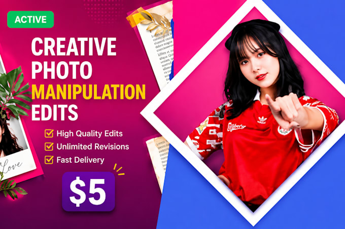 create creative photo manipulation edits