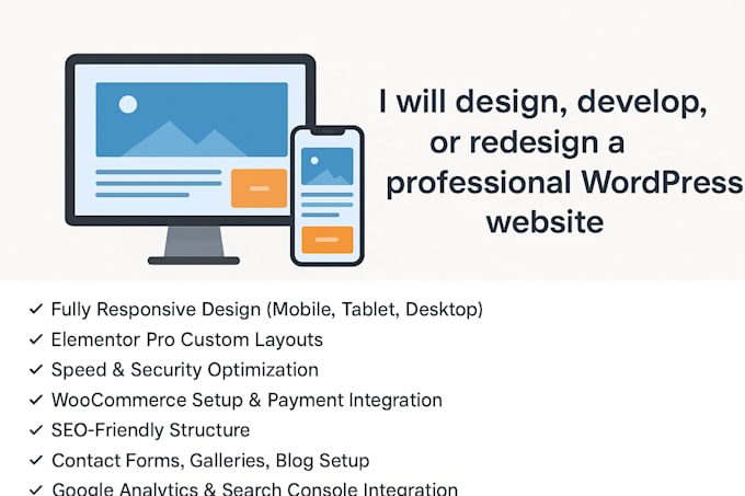 design a wordpress website