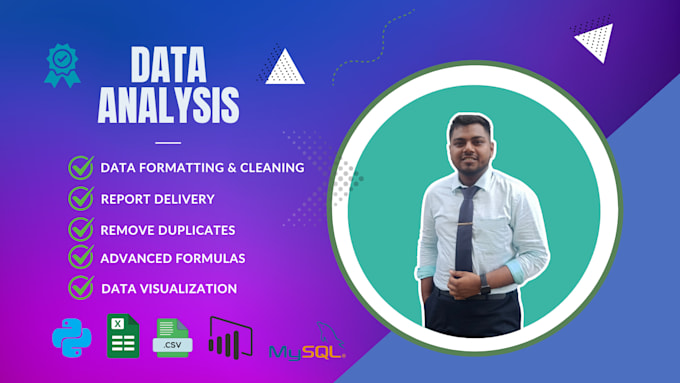 Be your data analyst for sheet, excel, power bi, and python by Forkan ...