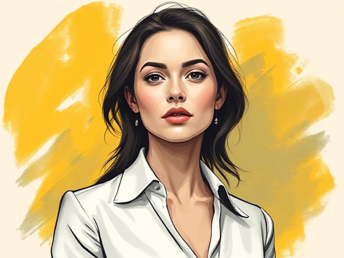 do a vector portrait for you