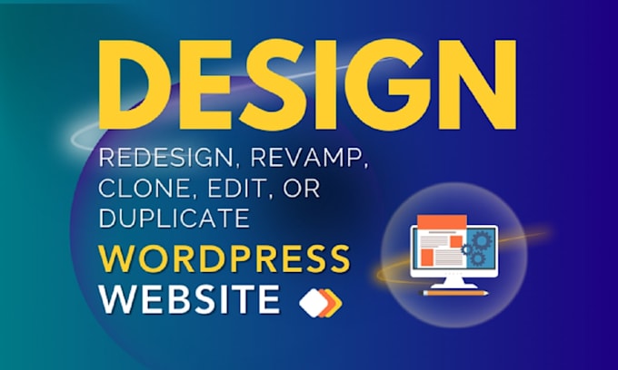 design, redesign, develop, clone wordpress website with divi, elementor pro