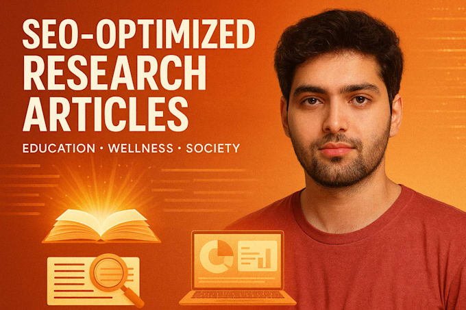 write SEO optimized, research based articles on education and social issues
