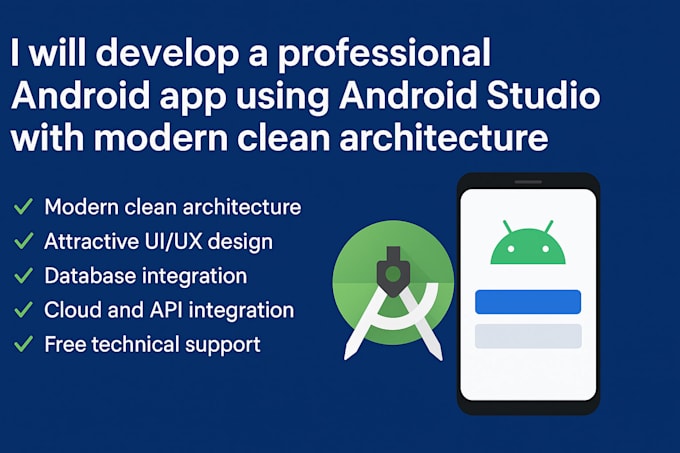 develop a professional android app