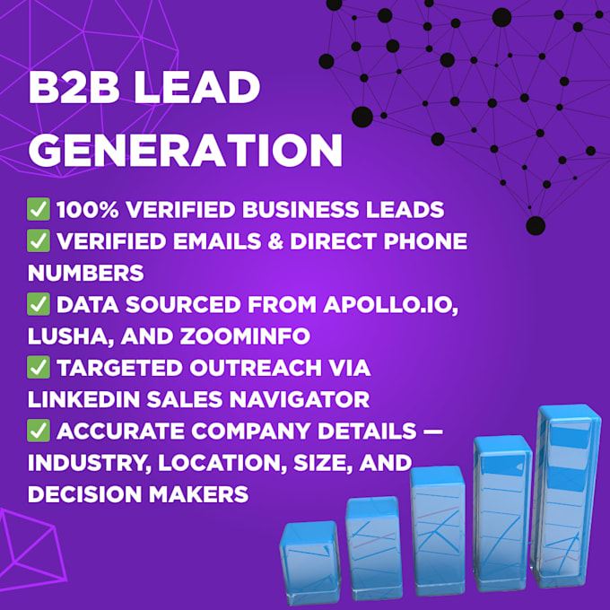 do targeted b2b lead generation and email scraping