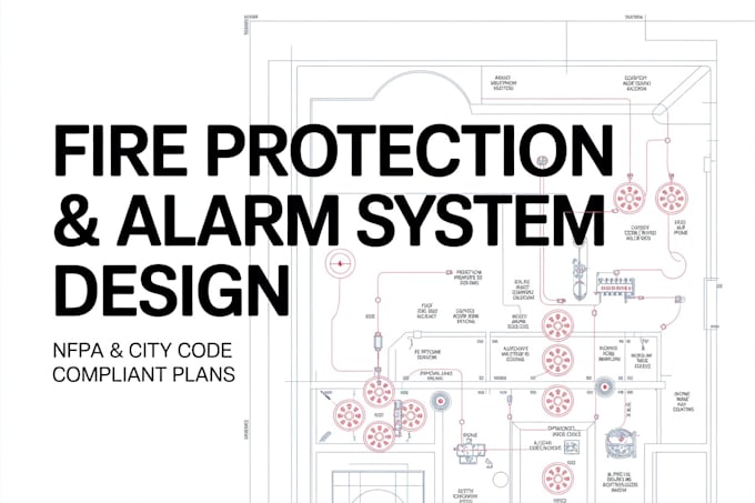 Diseñar planos de alarmas contra incendios según los estándares nfpa ...