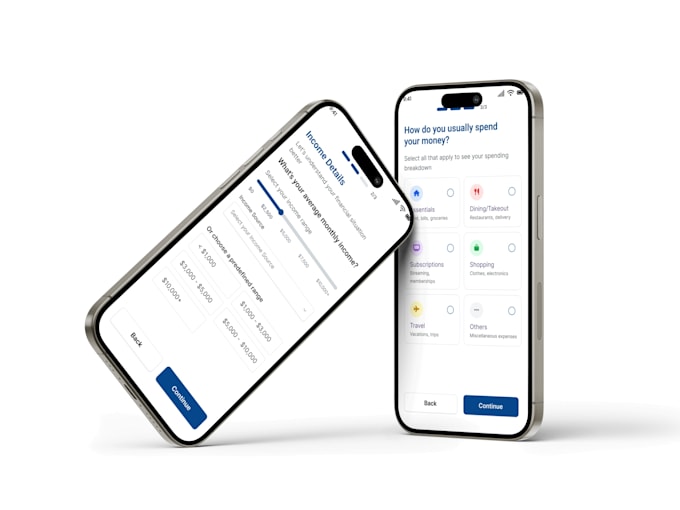 Design a modern, user friendly mobile app ui ux in figma by Basit ...
