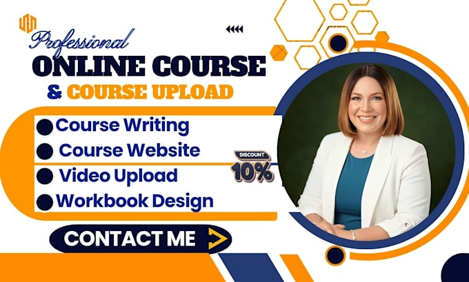 build online course website upload video course in kajabi thinkific teachable