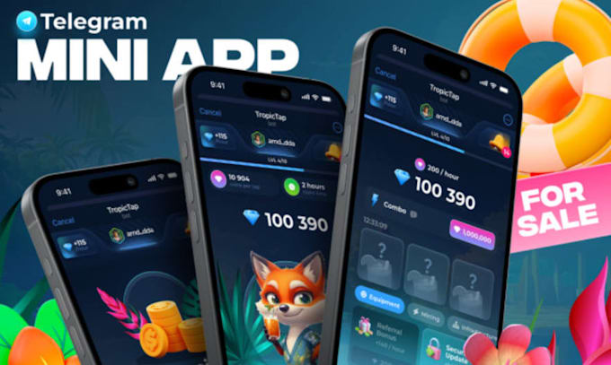 Telegram mini app,mini app, mini game, mini app, ton network by ...