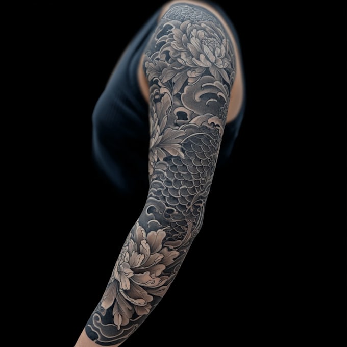 draw a custom tattoo design for you