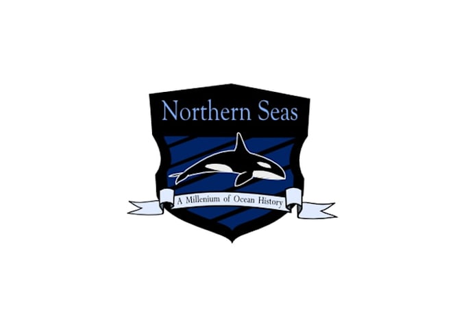 design classic arctic ocean history logo