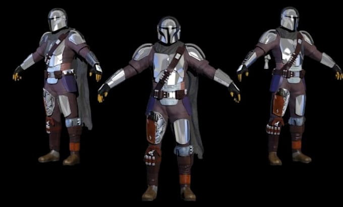 create  costume 3d model for cosplay, helmet, armor, weapon for 3d printing