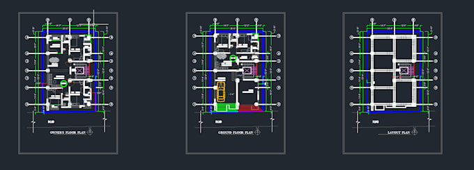 design a professional 2d floor plan for  building