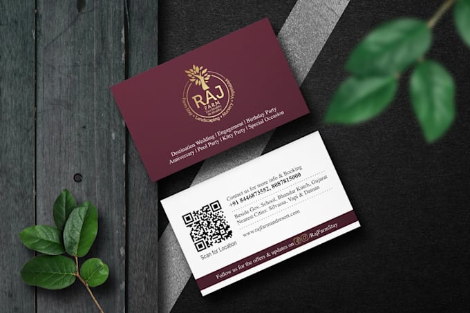 create a unique and eye catching business card design
