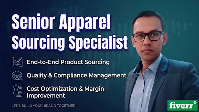 be your expert apparel sourcing