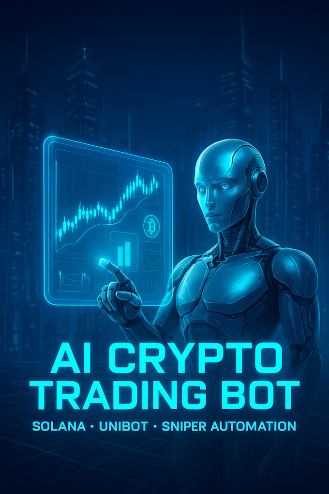 develop custom solana or python crypto trading bot, including sniper and unibot