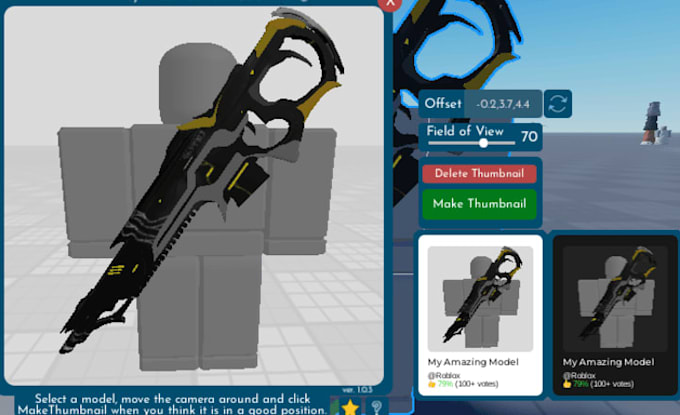 make roblox ugc and models