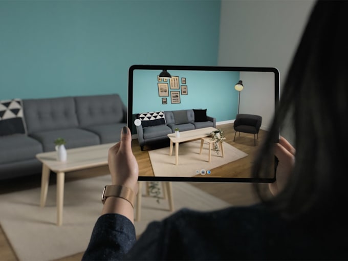 Argumented reality app, lidar scanner, laser scanner, 3d camera app, ar ...
