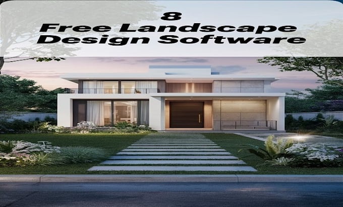 modern landscape architecture and site plan design