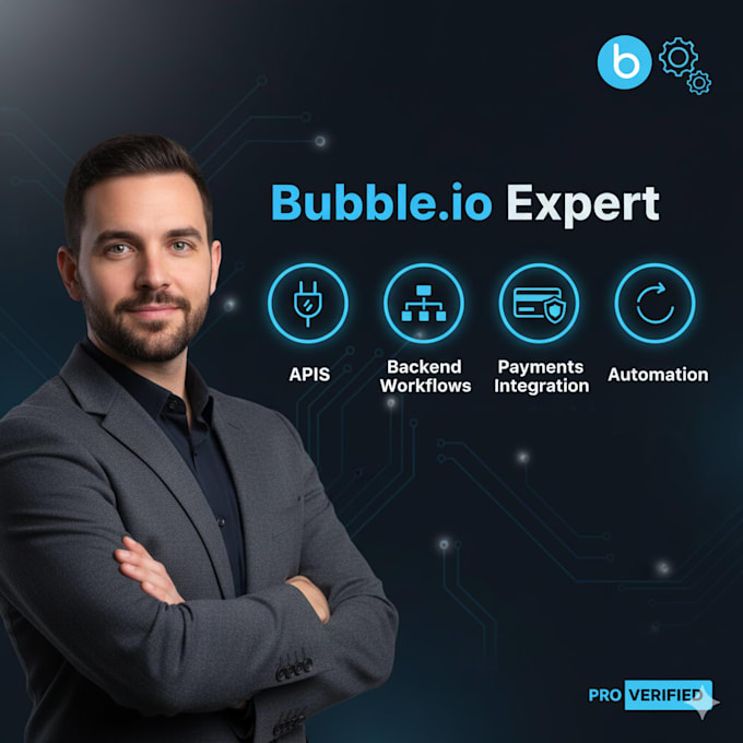 develop web and mobile apps in bubble io