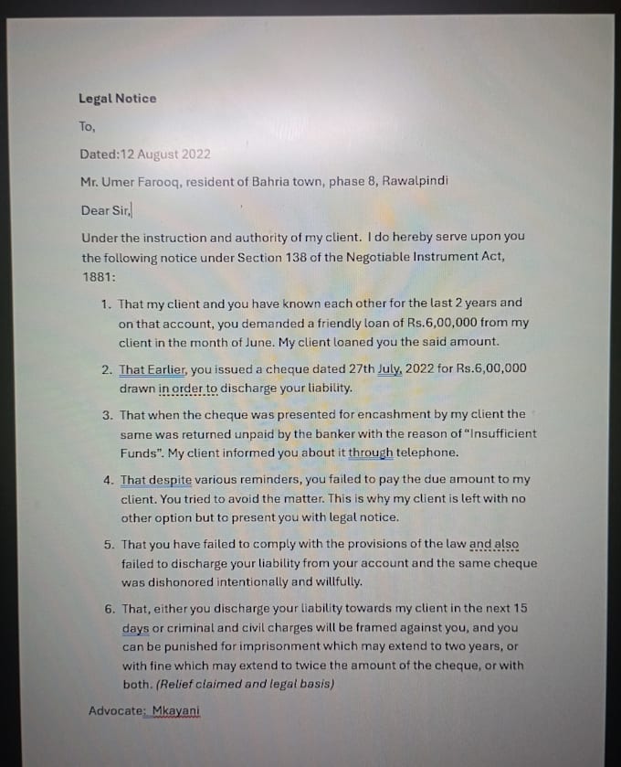 draft and review legal contracts and agreements