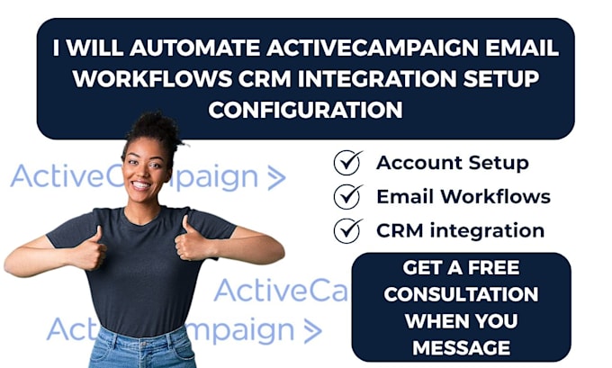 Automate activecampaign email workflows crm integration setup ...