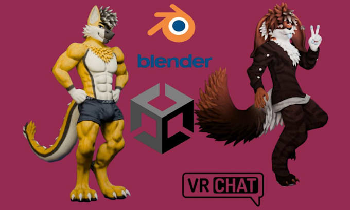 create a custom vrchat avatar with full body tracking and facial expressions