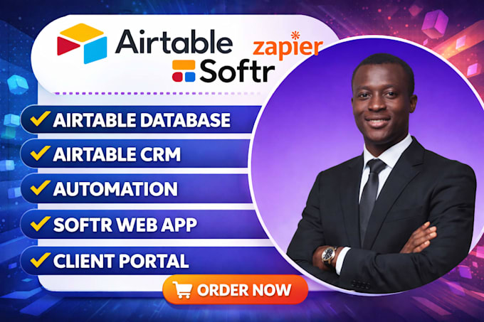 airtable system and softr client portal