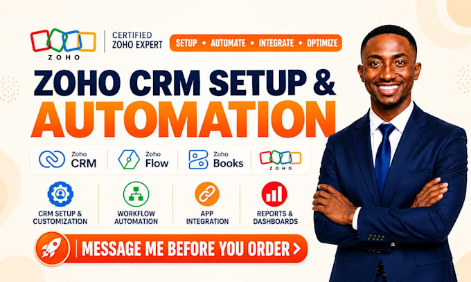 setup zoho crm zoho books creator analytics campaign zoho mail flow zoho desk