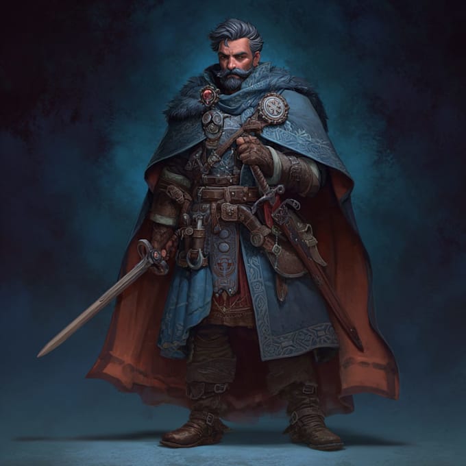 do dnd character art illustration commissions