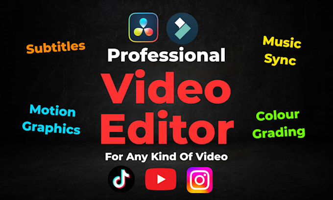 make professional video edits for any purpose