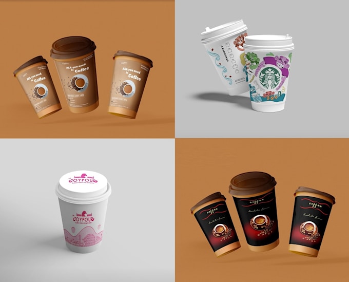 design coffee cup and paper cup for you