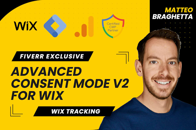 setup ga4 e google ads conversion tracking for wix with consent mode v2