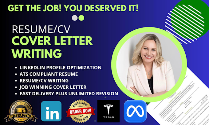 write job winning professional resume for IT, cybersecurity software engineer
