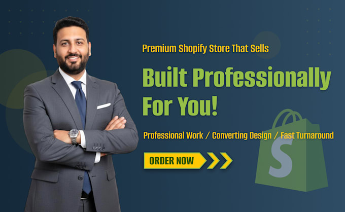 design and develop a shopify website with full store setup