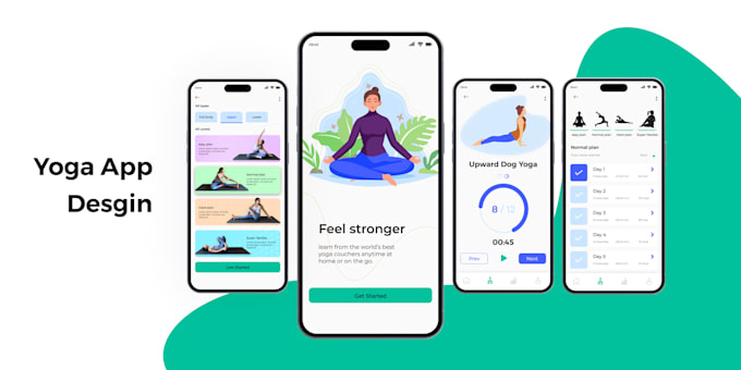 build meditation app sleep tracker app therapy app yoga app calm app gym app
