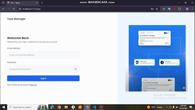 build a mern stack task management web app