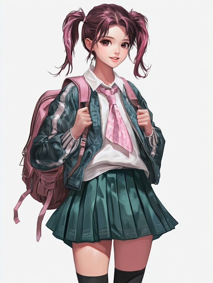 draw anime character for you