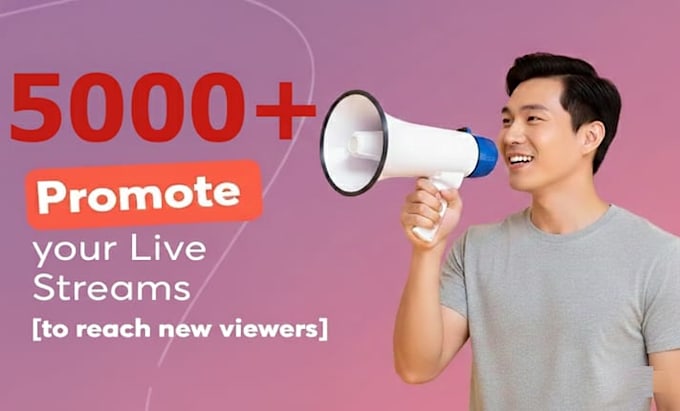 gain real 5000 youtube live stream views and engagement