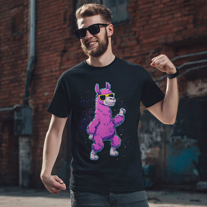 draw a custom funny meme t shirt design