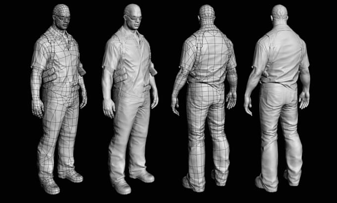 Design 3d game character models ready for your game by Raidi_jafey | Fiverr