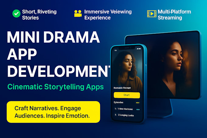 create short drama app short reels app video streaming app ai dubbed series app