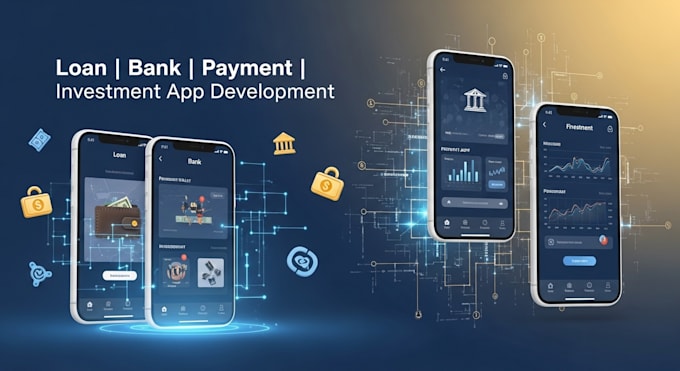 develop loan app, bank app, payment app, cash app, investment app