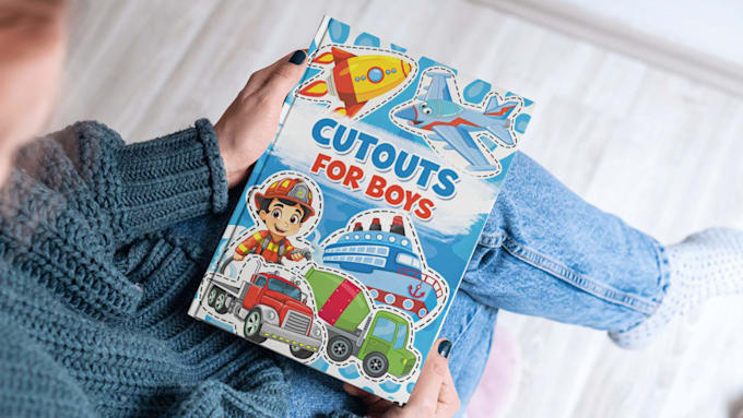 draw a cute and colorful childrens illustration
