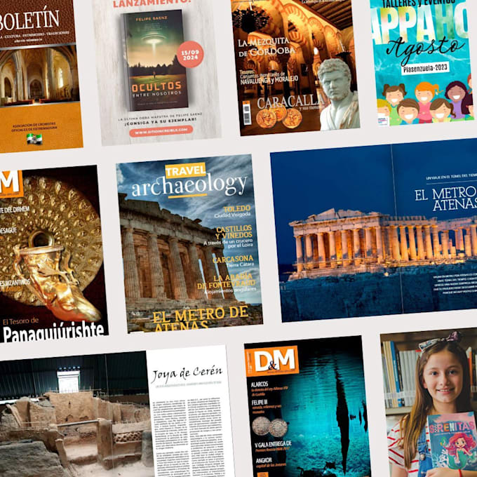design your professional magazine layout and editorial design
