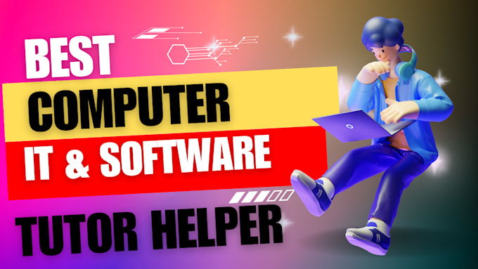 tutor you in computer science, IT, and software professionally